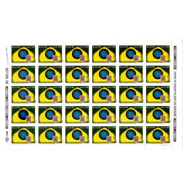 SCF1656 - 25 anos do Departamento da Polícia Federal - 1989