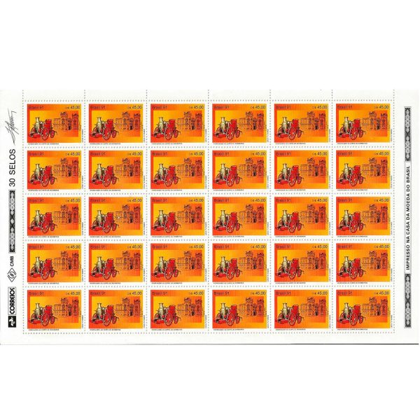 SCF1741 - Homenagem ao Corpo de Bombeiros de Santos - 1991