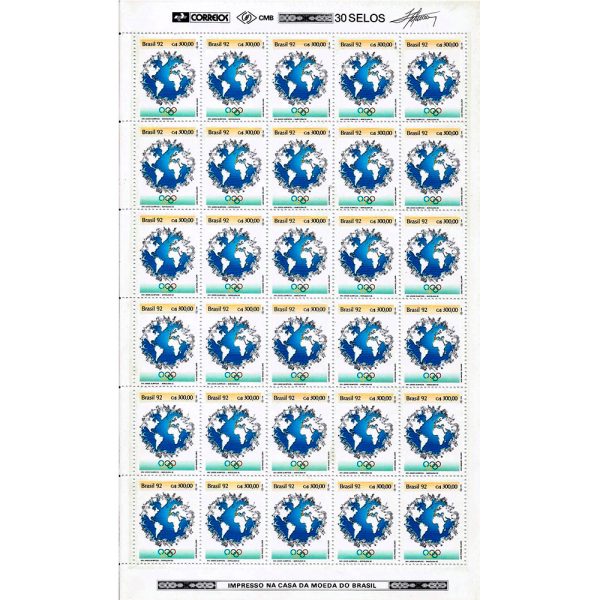 SCF1786 - XXV Jogos Olímpicos Barcelona 92 - 1992