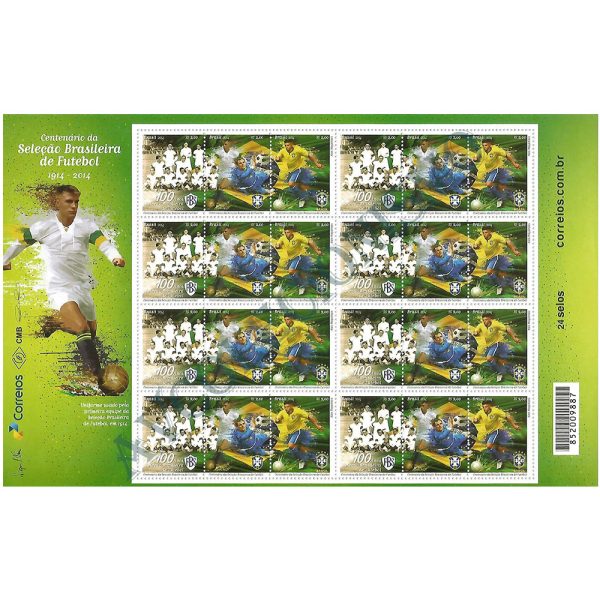 SCF3370 - Centenário da Seleção Brasileira de Futebol - 2014