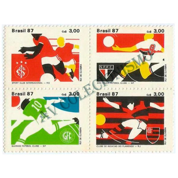SCS1559 - Clubes Campeões da Copa Brasil de Futebol - 1987