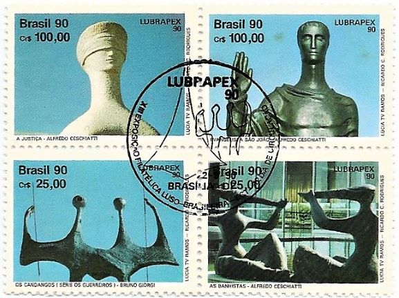 SCS1698 - LUBRAPEX 90 - Esculturas - 1990 - CBC