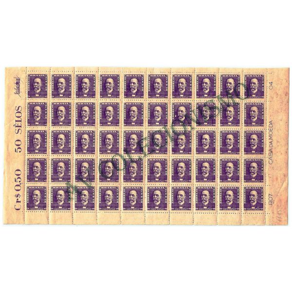SRF00495 - Vultos Celebres - Serie Bisneta - Joaquim Murtinho - 1954-63