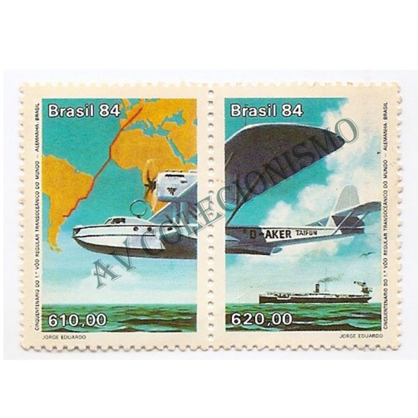 STC1399 - Cinquentenário do 1 Voo - Transoceânico - 1984