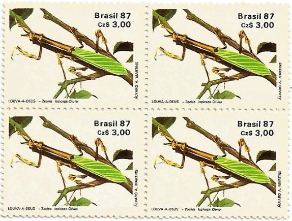 QC1554MINT - 50° ANIVERSÁRIO DA SOCIEDADE BRASILEIRA DE ENTOMOLOGIA/SP - 1987 - MINT