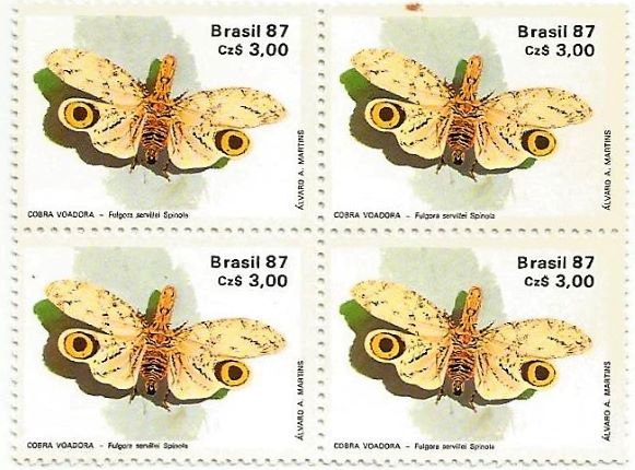 QC1555MINT - 50° ANIVERSÁRIO DA SOCIEDADE BRASILEIRA DE ENTOMOLOGIA/SP - 1987 - MINT