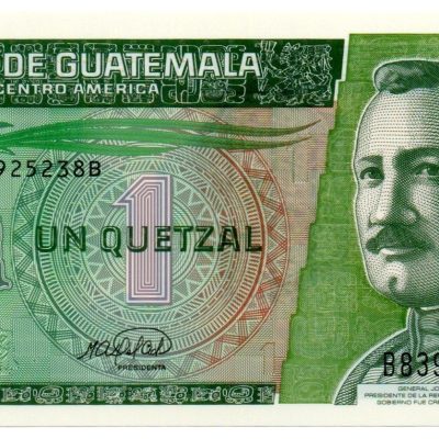 Cédula - Guatemala - Km115a -  1 Quetzal - POLIMERO - 2008 - FE