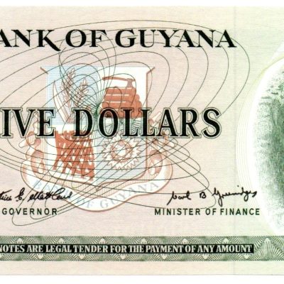 Cédula - Guyana - Km022e - 100 Dracma - 1989 – FE