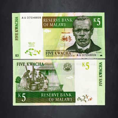 Cédula - Malawi - Km036a – 5 Kwacha - 1997 - FE