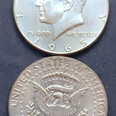 Moeda Estados Unidos da América - Km202a - Half Dólar - 1965