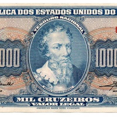 C054 - 1000 Cruzeiros - 1961 - SOB/FE