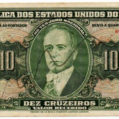 C075 - 10 Cruzeiros - Autografada -1950 - MBC/SOB