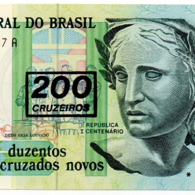 C212a - 500 Cruzeiros - S0002 - Reposição - 1990 - FE