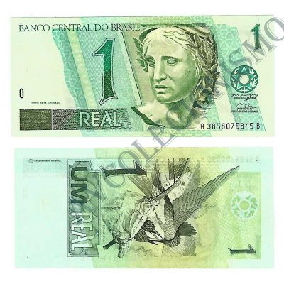 C248 - Cédula Brasil - 1 Real - 1998 - FE