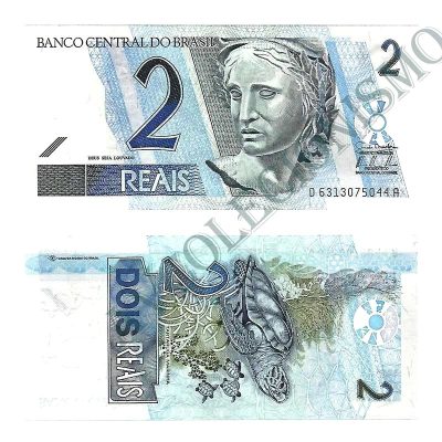 C262 - Cédula Brasil - 2 Reais - 2009 - FE