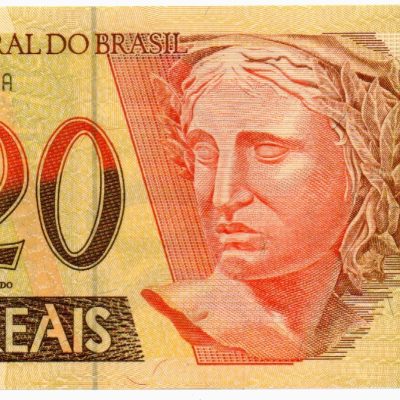 C306 - Cédula Brasil - 20 Reais - 2007- FE - 1ª Serie