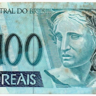 C325 - Cédula Brasil - 100 Reais - 1994- SO