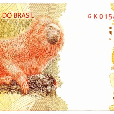 C354C - Cédula Brasil - 20 Reais - Série - GK- 2018 - FE