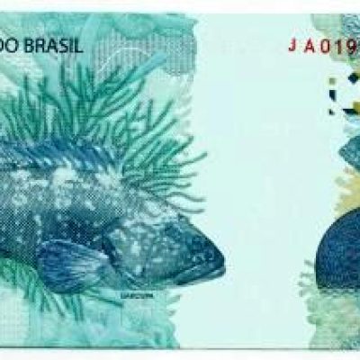 C368B - Cédula Brasil - 100 Reais - Série - JA - 2019 - FE