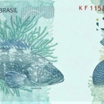C369H - Cédula Brasil - 100 Reais - Série - KF - 2020 - FE