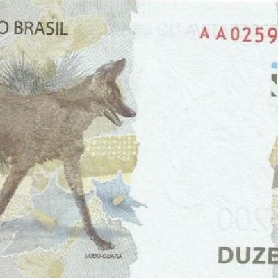 C370A - Cédula Brasil - 200 Reais - Série - AA - 2020 - FE