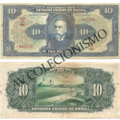 R110 D  - 10 Mil Reis - 1942 - MBC