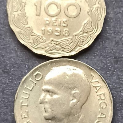 MVM 163 - Moeda 100 réis - Cuproníquel - 1938 - Getúlio Vargas - FC