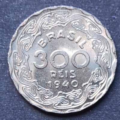 MVM 170 - Moeda 300 réis - Cuproníquel - 1940 - Getúlio Vargas - FC