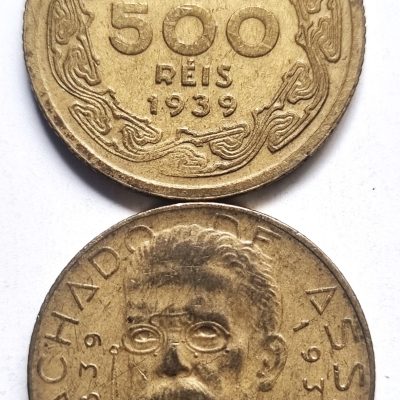 MVM 175 - Moeda 500 Réis - Bronze-Alumínio - 1939 - SOB