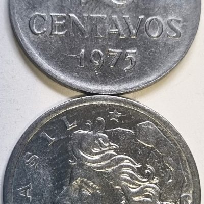 MVM 292 - Moeda 2 Centavos - Aço inoxidável - 1975 - FC