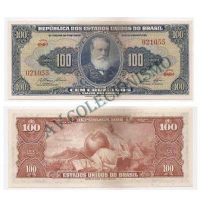 C033 - 100 Cruzeiros - 1959 - FE