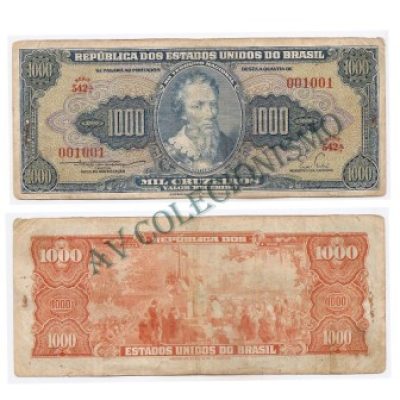 C050 - 1000 Cruzeiros - 1955 - MBC
