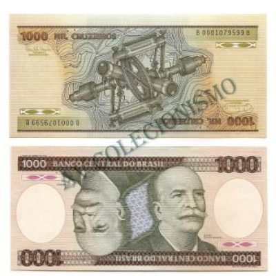 C165 - 1000 Cruzeiros - 1986 - Primeira Serie - FE