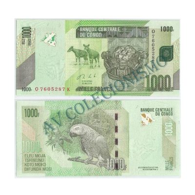 Cédula - Congo - Km101b - 1000 Francos - 2013 - FE