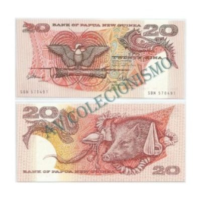 Cédula - Papua-Nova Guine  - #010a - 20  Kina - 1988 - FE