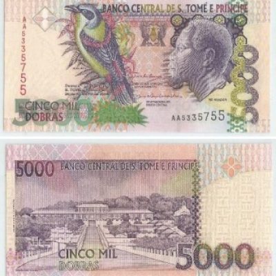 Cédula - São Tome e Principe  - #065b - 5000  Dobras - 2004 - FE