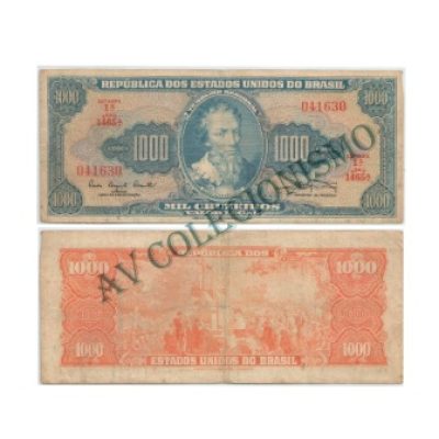 C054 - 1000 Cruzeiros - 1961 - MBC