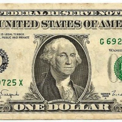 Cédula - Estados Unidos - Km480b - 1 dólar - 1988 - SOB/FE