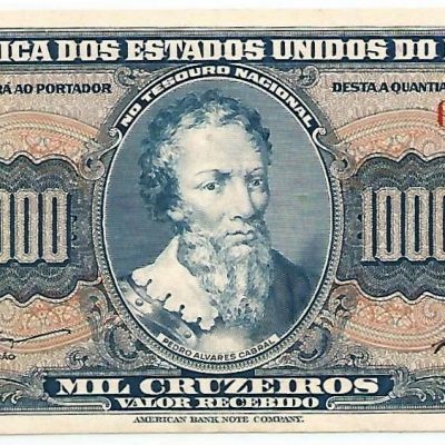 C052 - 1000 Cruzeiros - 1958 - SOB/FE