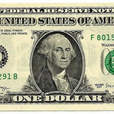Cédula - Estados Unidos - Km544 - 1 dólar - 2017 - FE