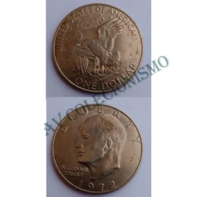 Moeda Estados Unidos da América - Km203 - One Dollar - 1972