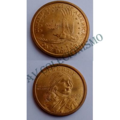 Moeda Estados Unidos da America - Km310 - One Dollar - 2000P