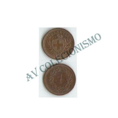 Moeda Suiça - KmI003.2 - 1 Rappen - 1926b