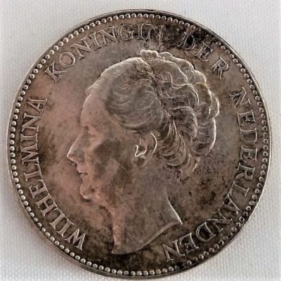 Moeda Holanda - KM161.1 - 1 Gulden - 1930