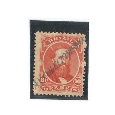 SR023N - 10 Reis - Dom Pedro ll - 1866 - Império