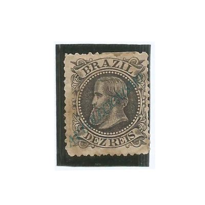 SR051N - 10 Reis - Dom Pedro ll - Cabeça Grande - 1883 - Império
