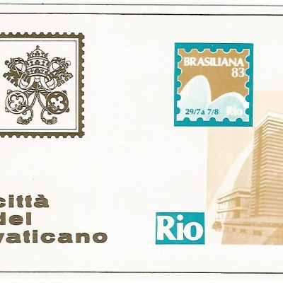Cartão Postal - Vaticano - 1983