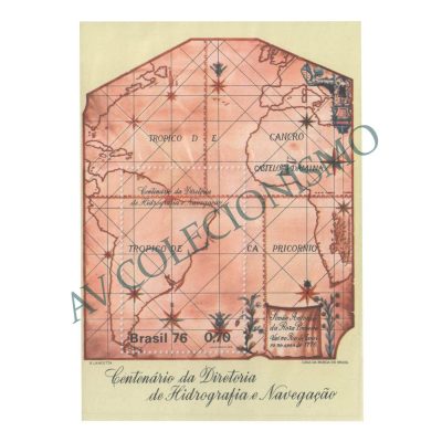 B039 - Centenário da Diretoria de Hidrografia e Navegação - 1976 - MINT