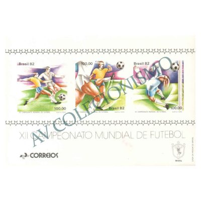 B050 - XII Campeonato Mundial de Futebol - Espanha - 1982 - MINT