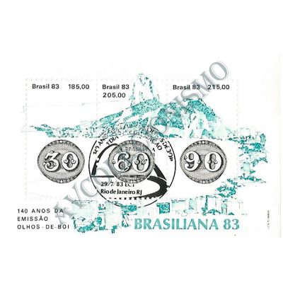 B057 CBC - Bloco 140 anos da emissão "olhos-de-boi" - 1983